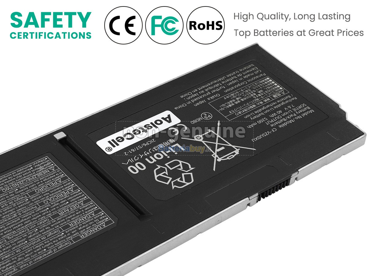 Batteria per Panasonic CF-XZ6