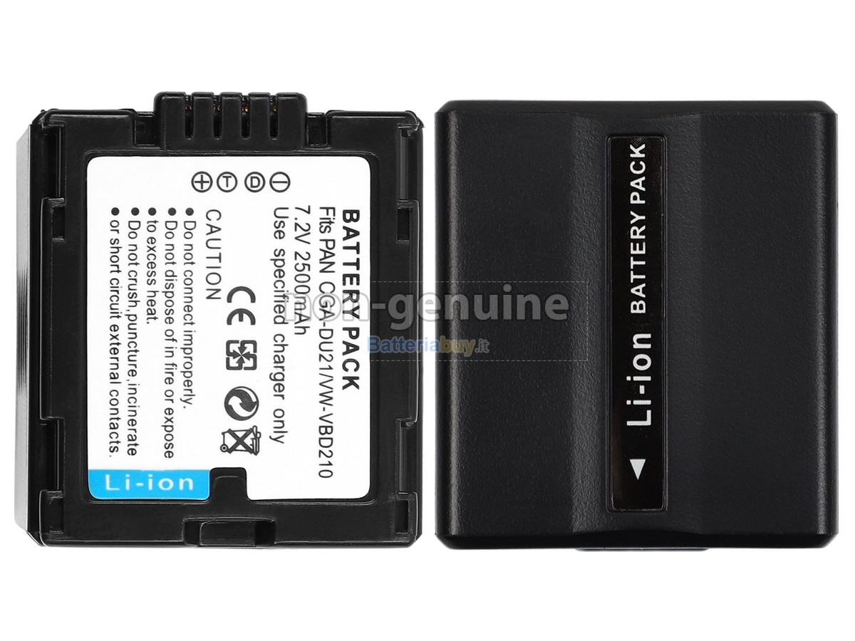 Batteria per Panasonic CGA-DU21E/1B