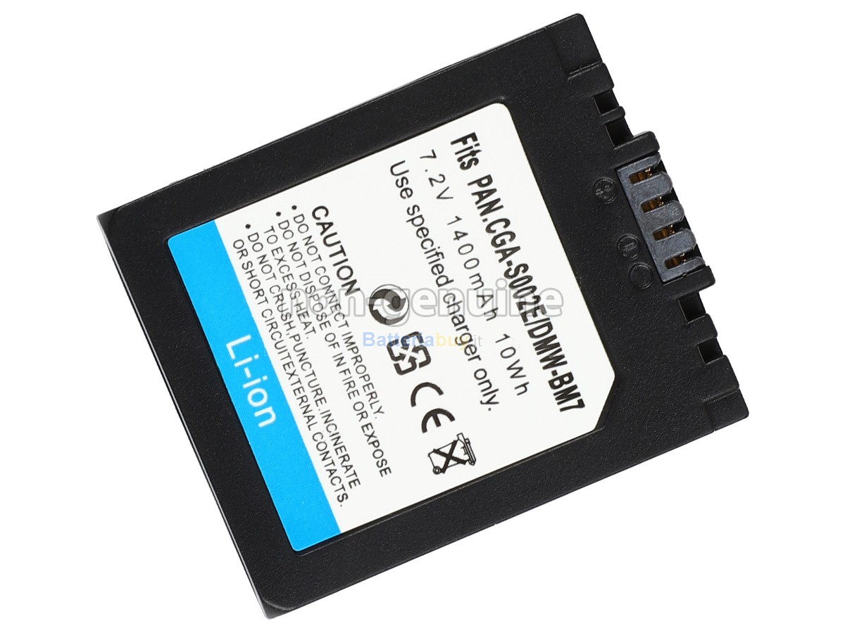 Batteria per Panasonic LUMIX DMC-FZ5