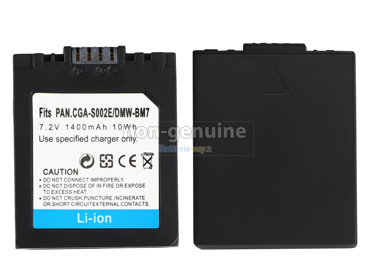 Batteria per Panasonic LUMIX DMC-FZ5