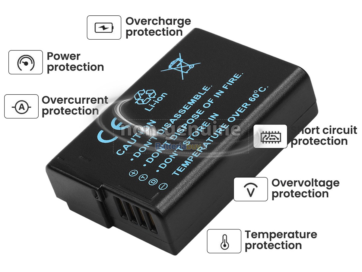 Batteria per Panasonic DMW-BLD10PP