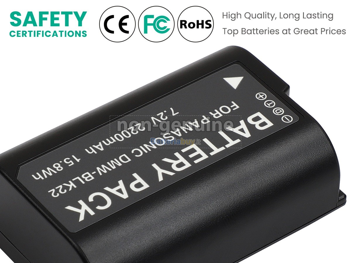 Batteria per Panasonic BLK22