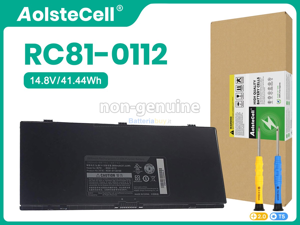 Batteria per Razer BLADE RC81-0112