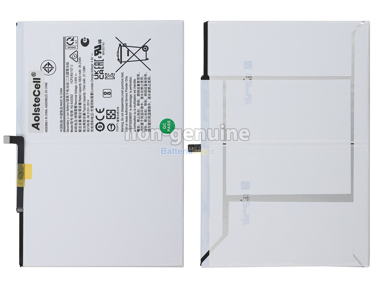 Batteria per Samsung Galaxy TAB A8 10.5 INCH SM-X200