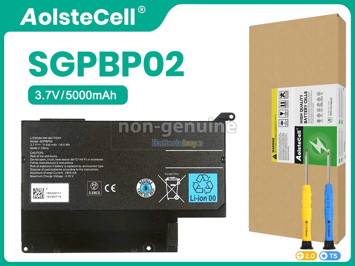 Batteria per Sony SGPT112US/S