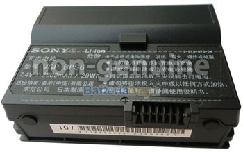 2600mAh Sony VGP-BPL6 Batteria