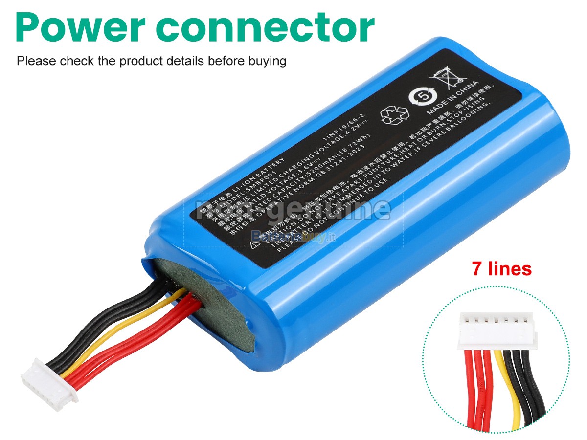 Batteria per Sunmi P1