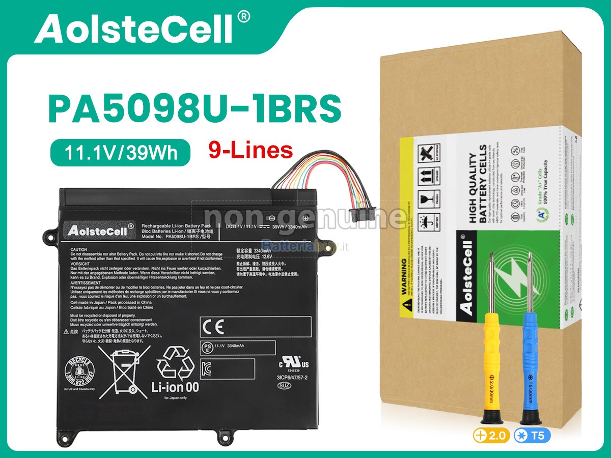 Batteria per Toshiba Portege Z10T-A