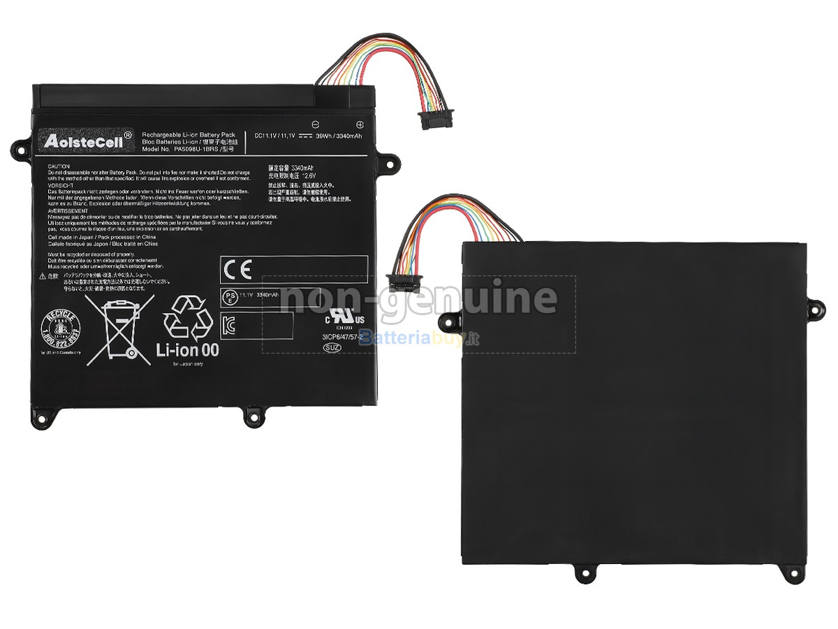Batteria per Toshiba Portege Z10T-A