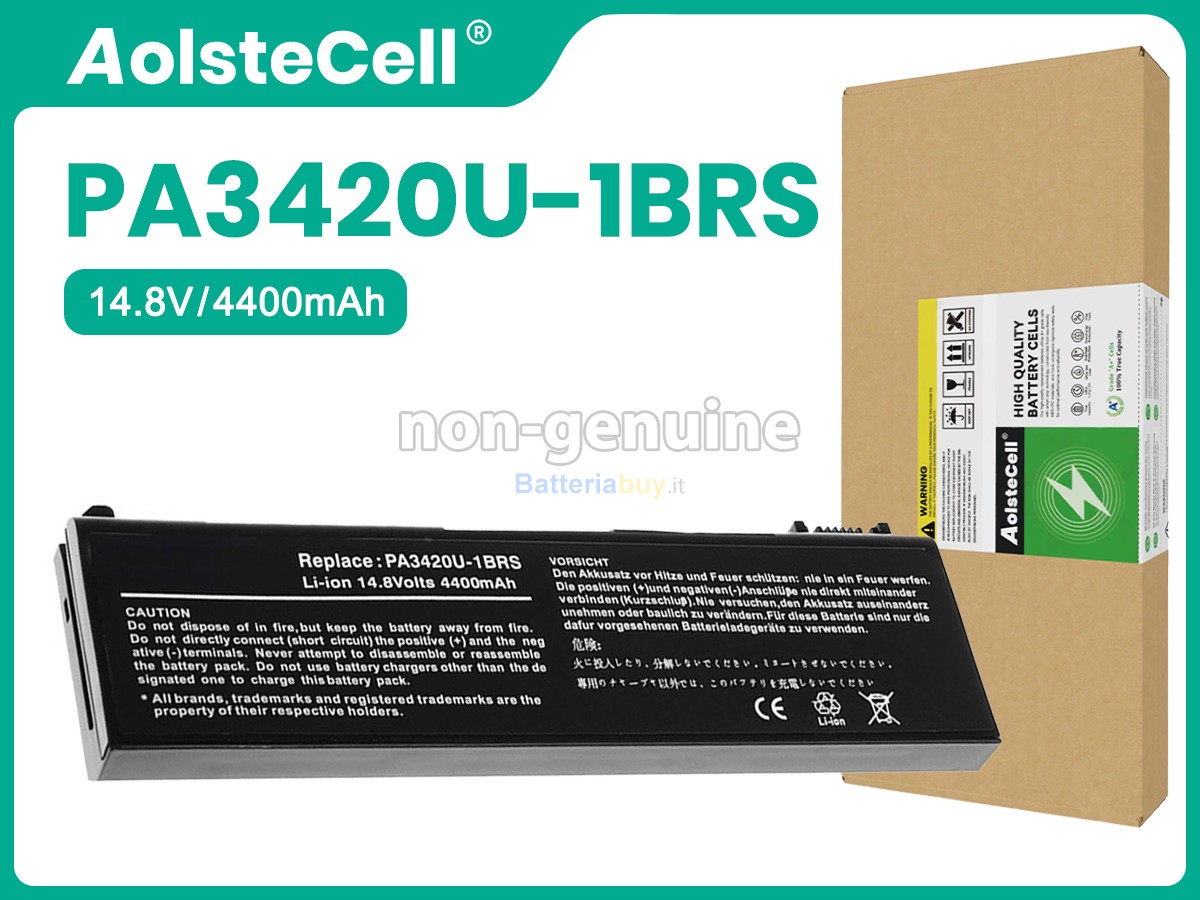 Batteria per Toshiba PA3420U-1BRS