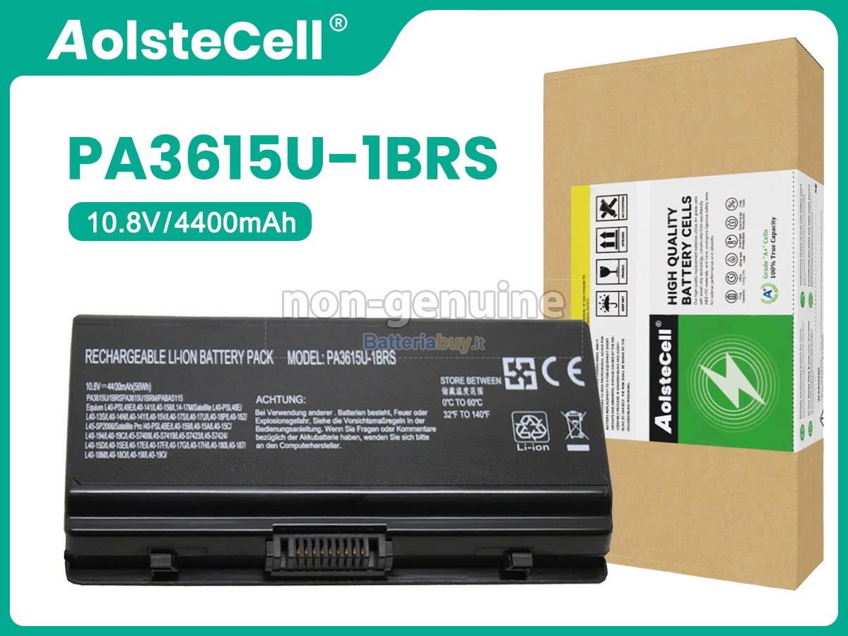 Batteria per Toshiba PA3615U-1BRM