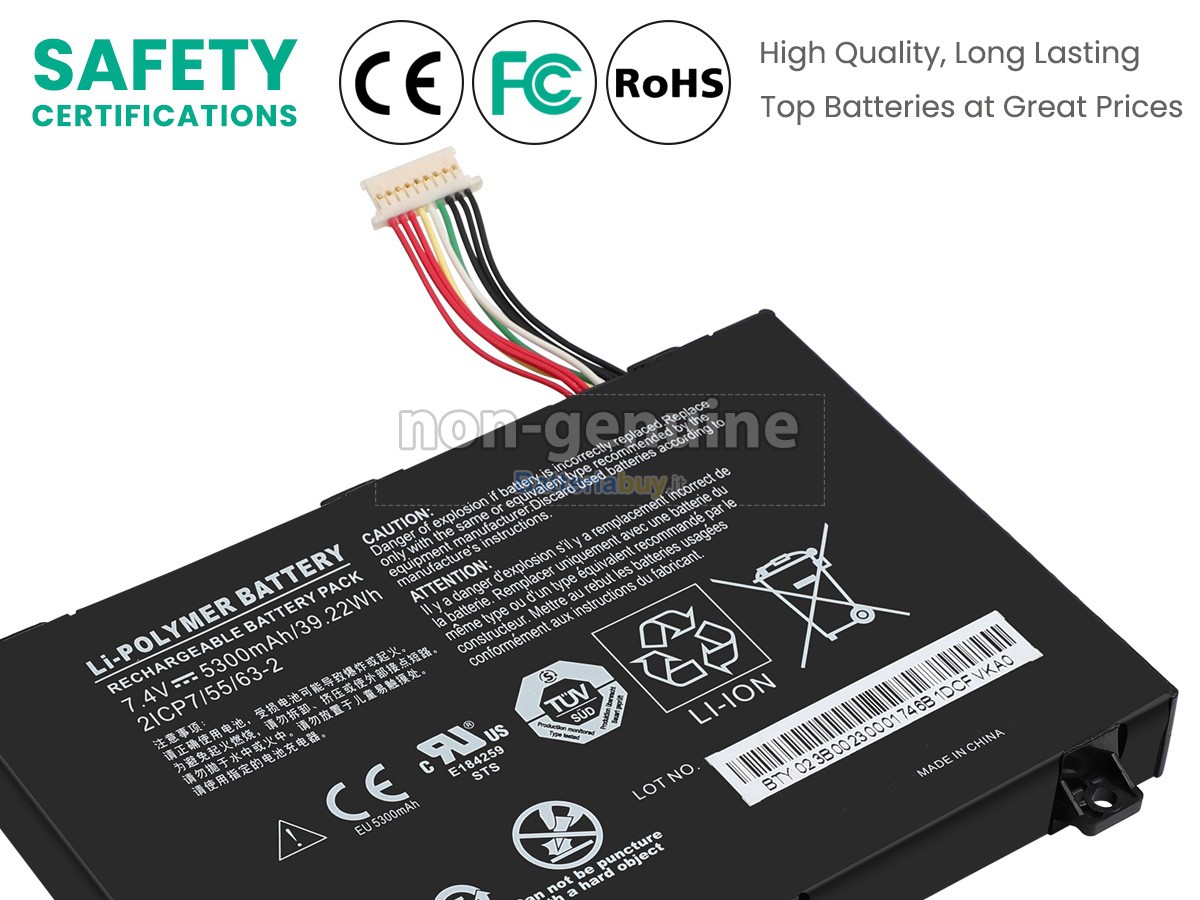 Batteria per Xplore XSLATE D10